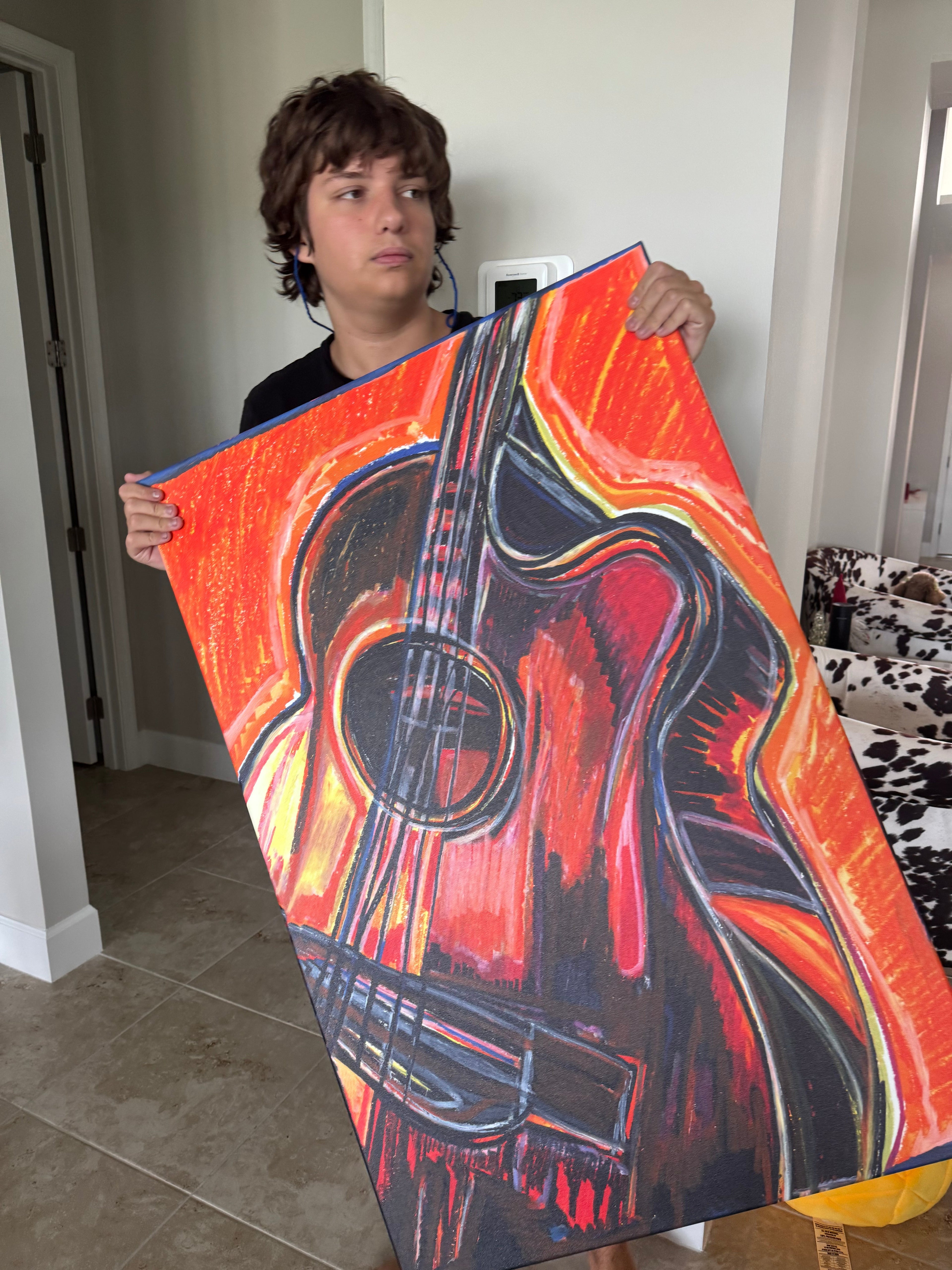 Guitar - Art Prints Vichy's Art