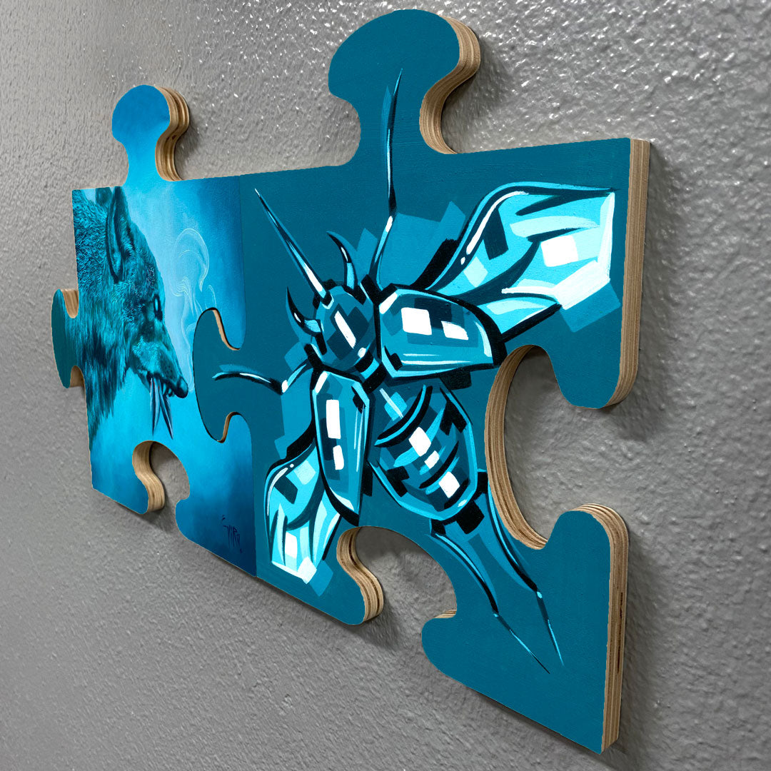 Trekell Puzzle Piece Panel - Wooden Painting Canvas Trekell Art Supplies