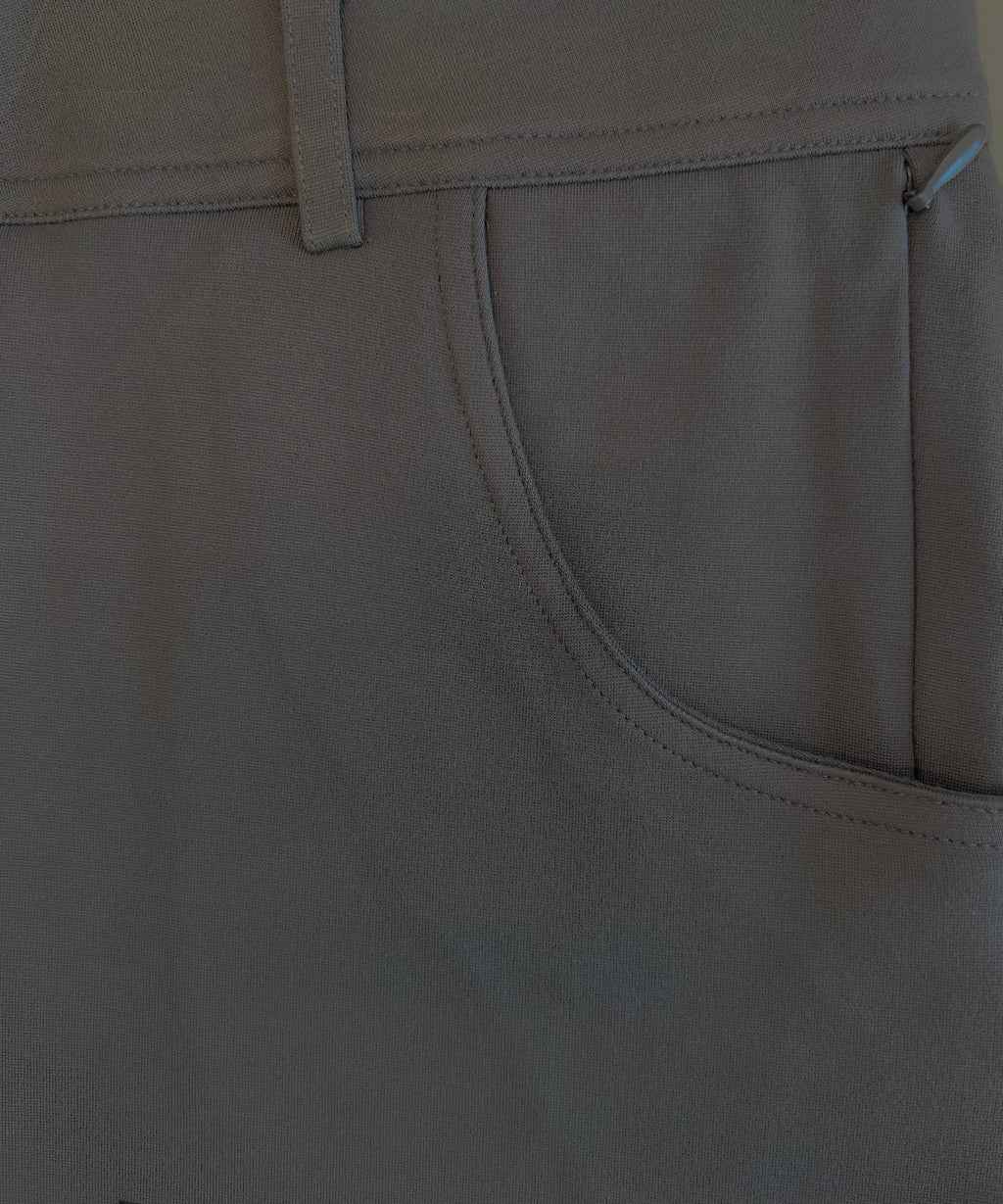 NEW & UPDATED Super - Stretch Men's Chinos //Casual// Dark Charcoal - Performance Collection LEVINAS® Official