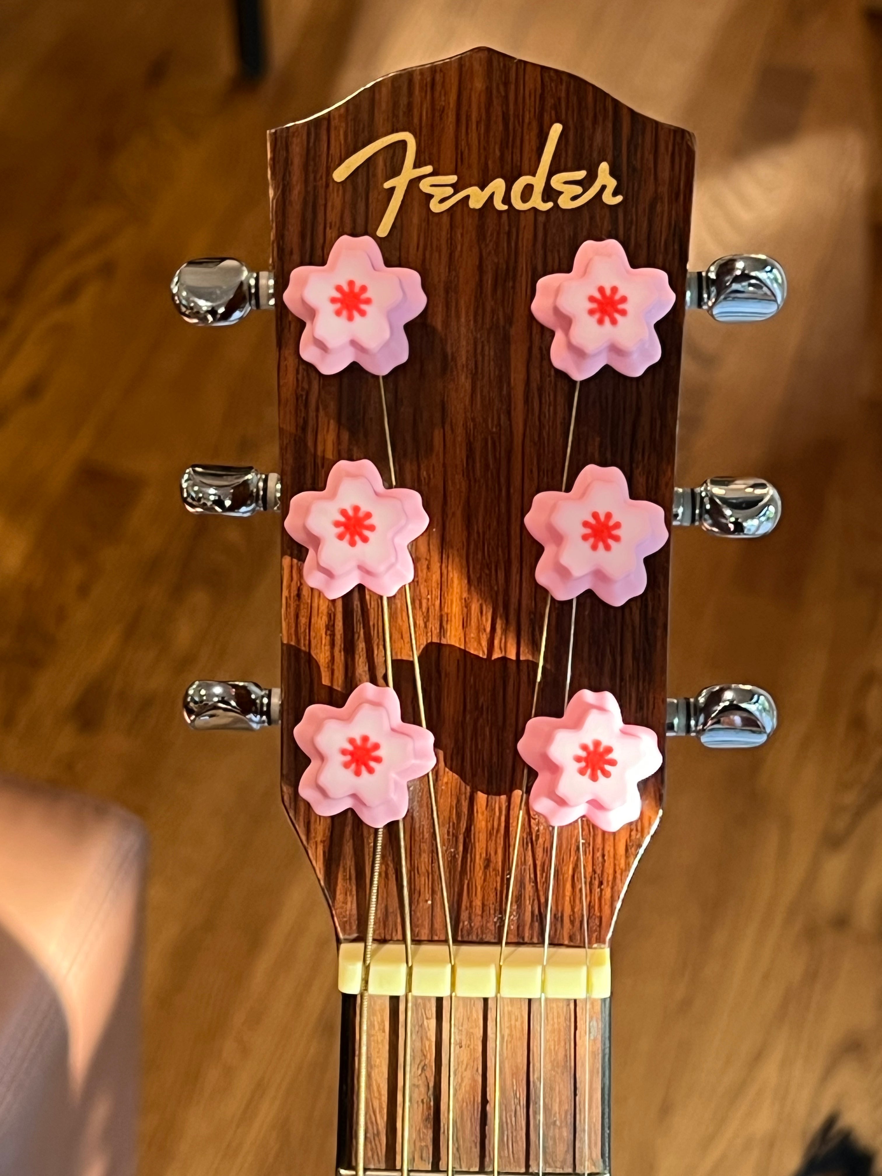 Cherry Blossom Tuner Caps Twist Tone