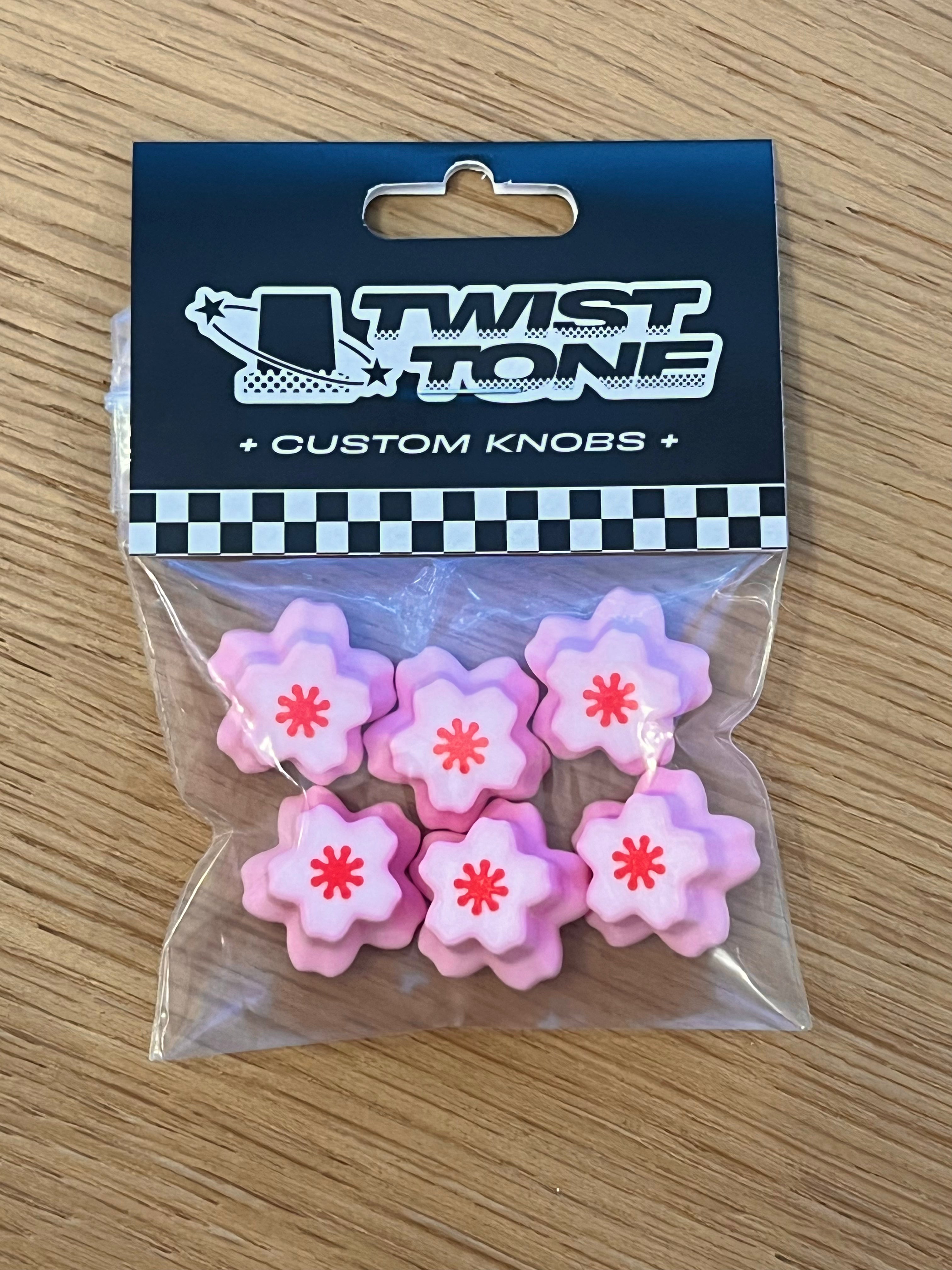 Cherry Blossom Tuner Caps Twist Tone