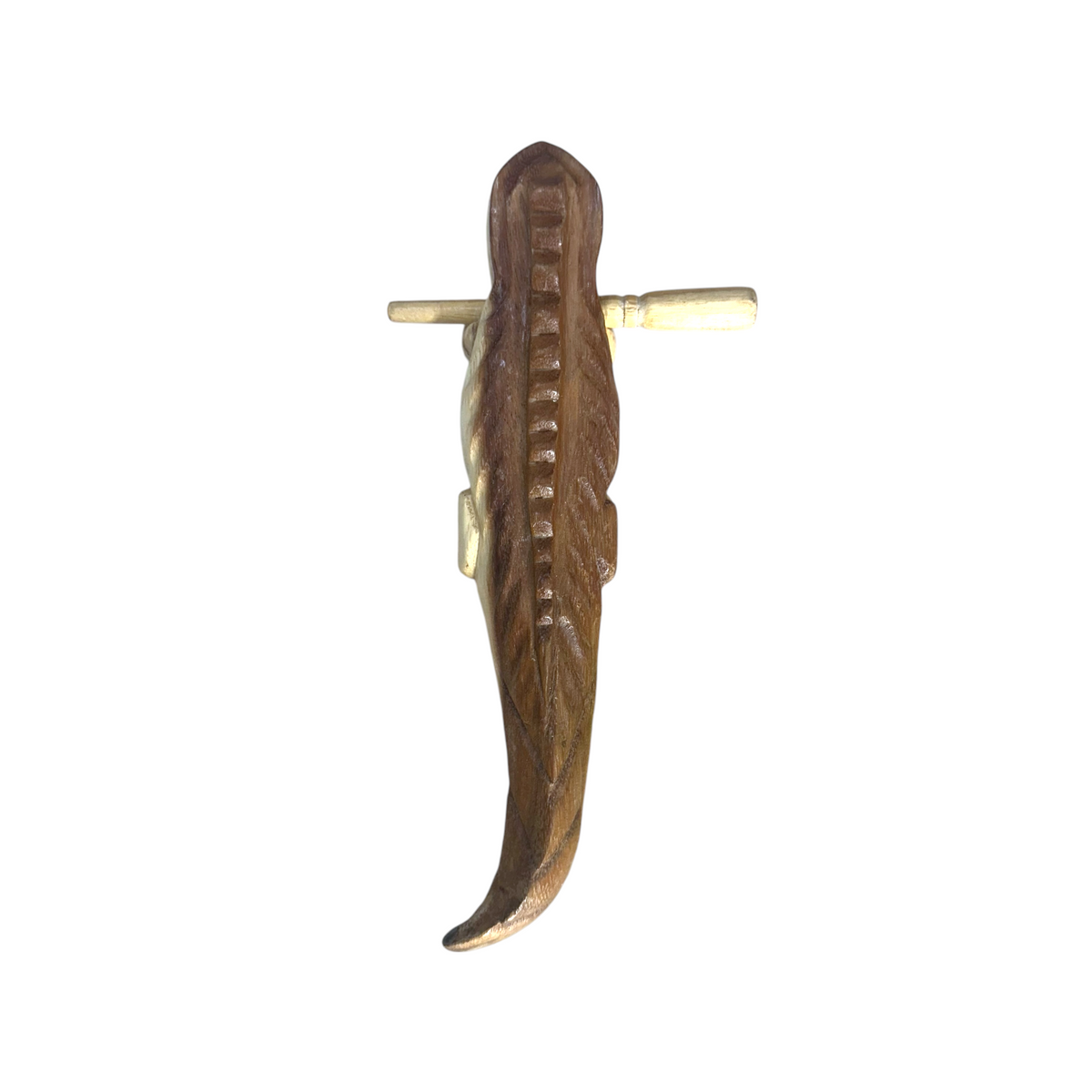 11" Wooden Musical Iguana Percussion Instrument Music Frog Co
