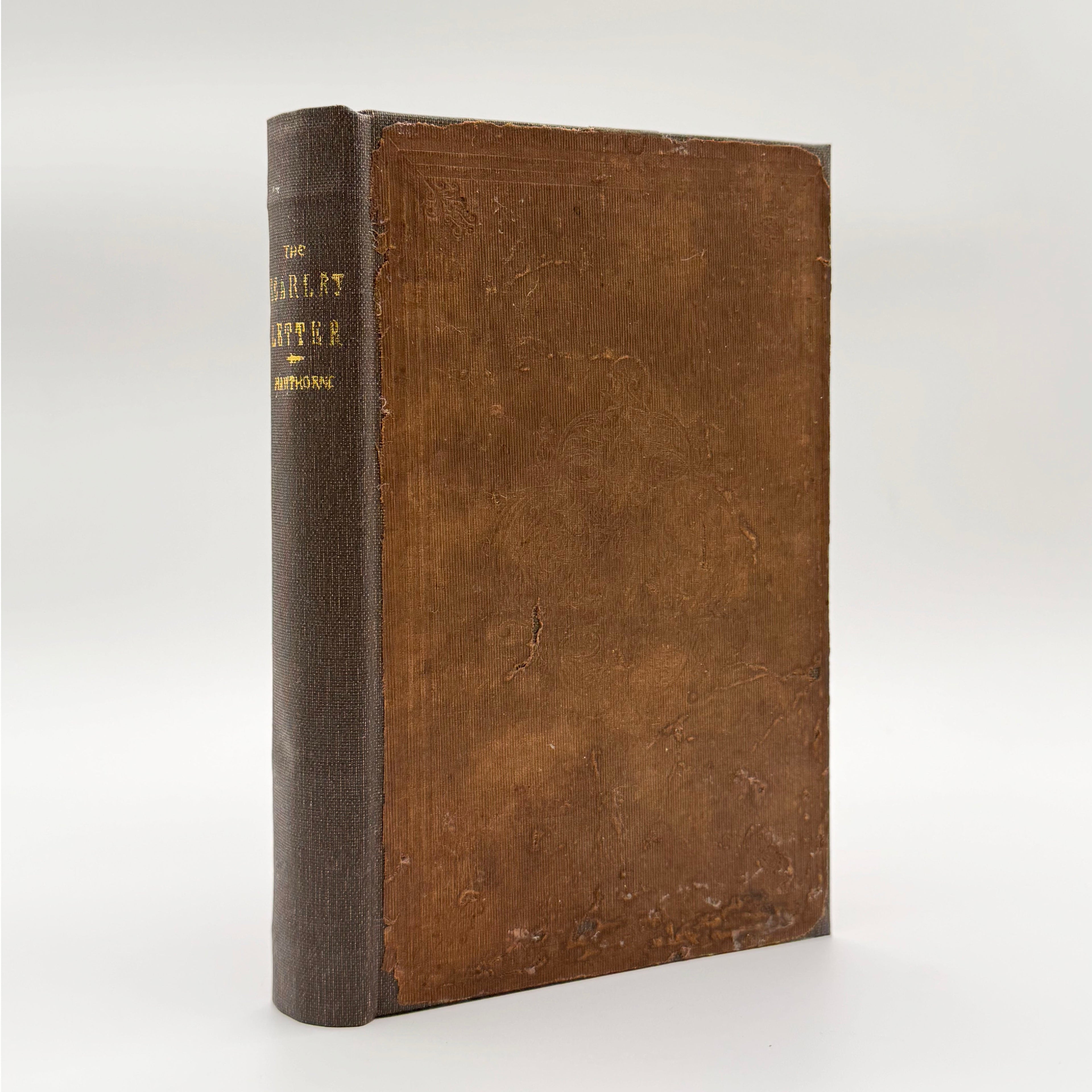 The Scarlet Letter — First Edition, First Printing (1850) Nathaniel Hawthorne With Samuel Appleton Provenance • Custom Clamshell Case Cedar Leaf Books