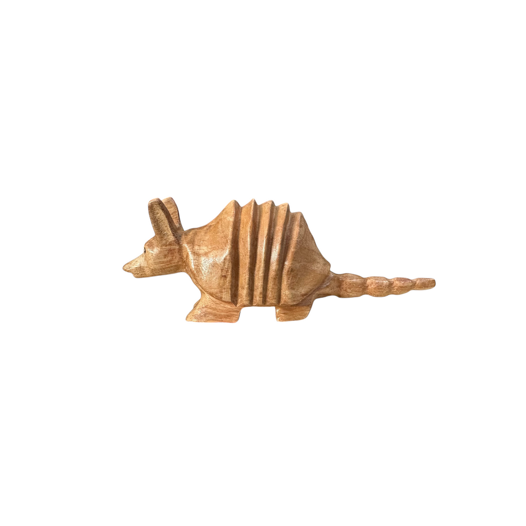 Wooden Musical Armadillo Whistle  Instrument Music Frog Co