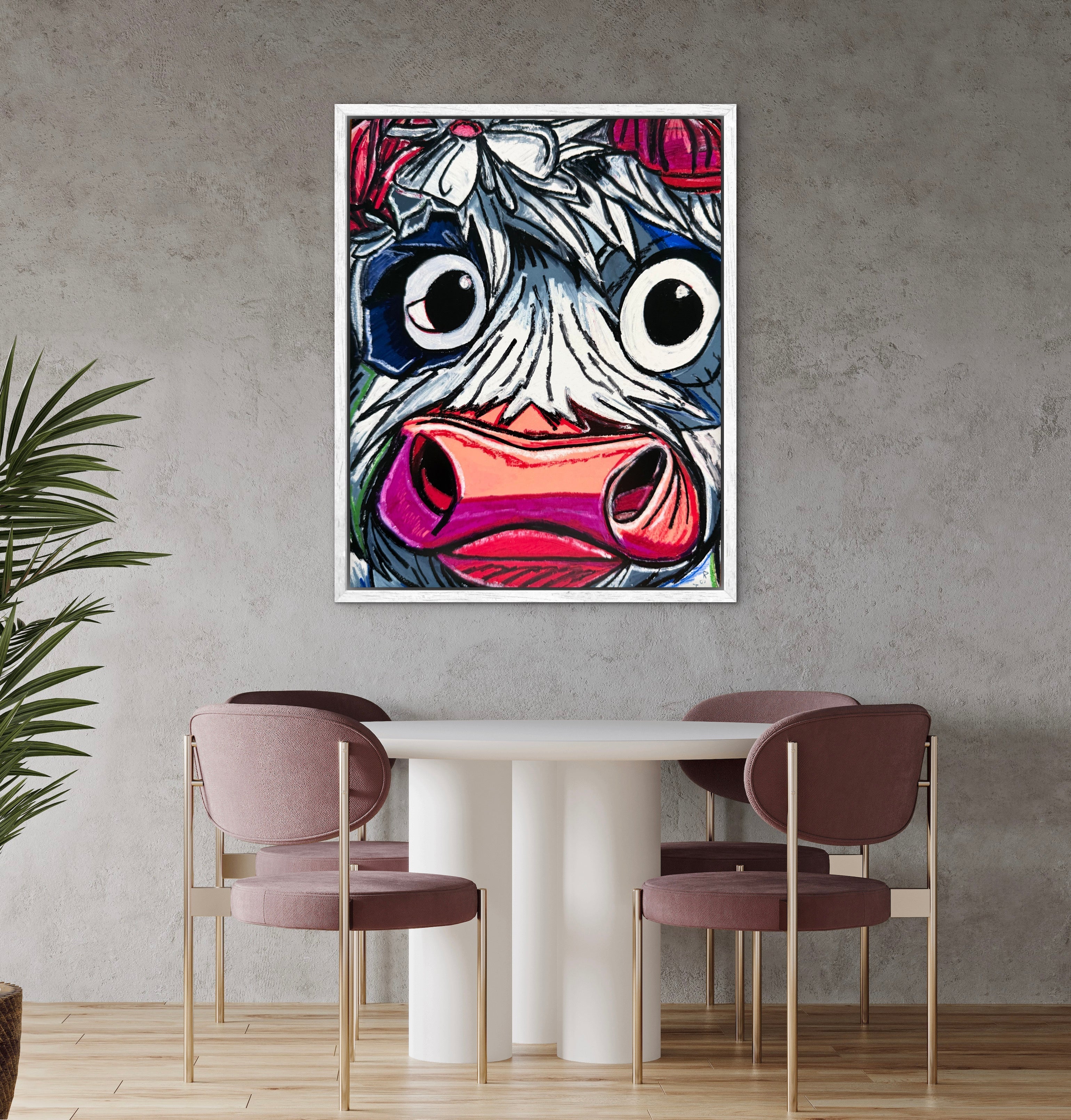 Melissa The Cow - Art Prints Vichy's Art