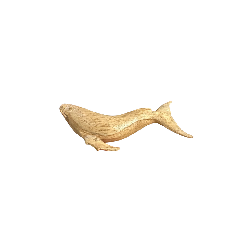 Wooden humpback whale whistle noise maker Music Frog Co