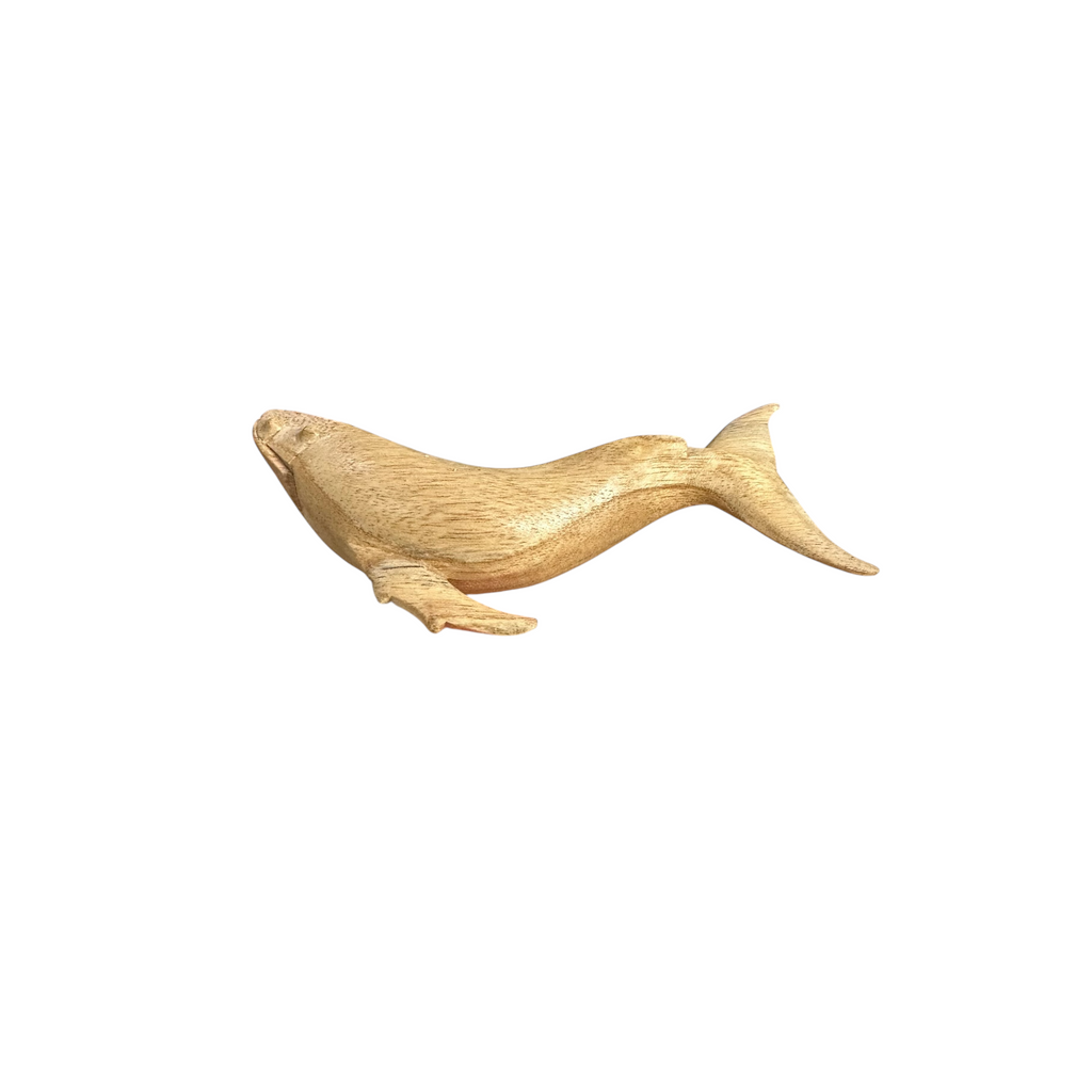 Wooden humpback whale whistle noise maker Music Frog Co