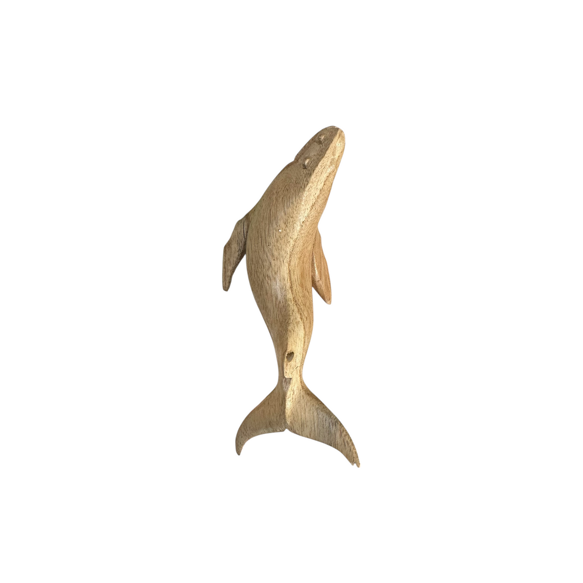 Wooden humpback whale whistle noise maker Music Frog Co