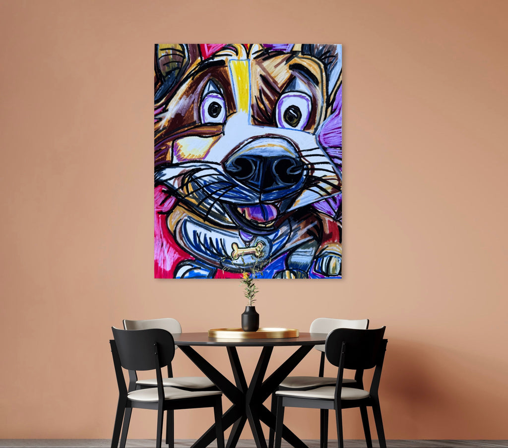 Funny Corgi - Art Prints Vichy's Art