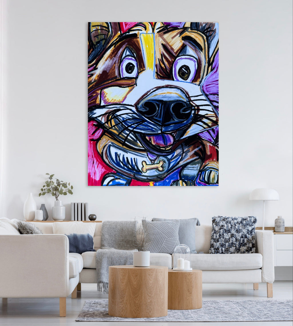 Funny Corgi - Art Prints Vichy's Art