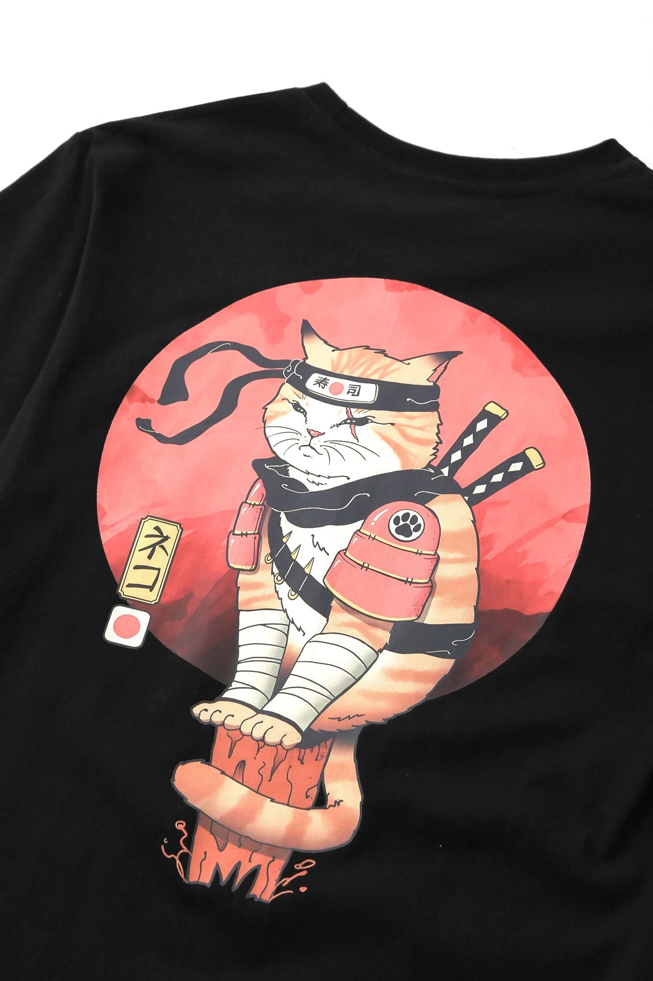 YeT017 Ninja Cat Tee Niepce