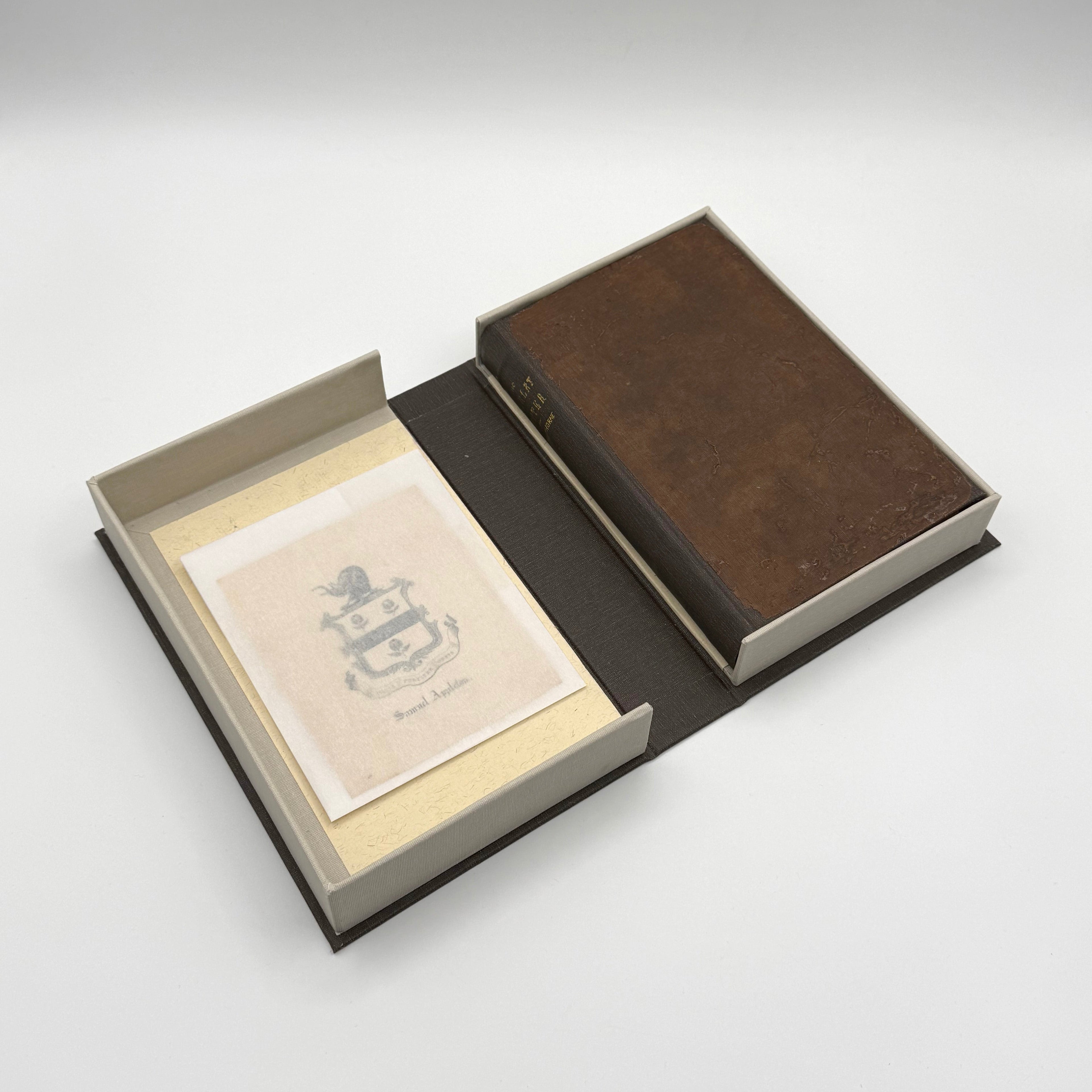 The Scarlet Letter — First Edition, First Printing (1850) Nathaniel Hawthorne With Samuel Appleton Provenance • Custom Clamshell Case Cedar Leaf Books