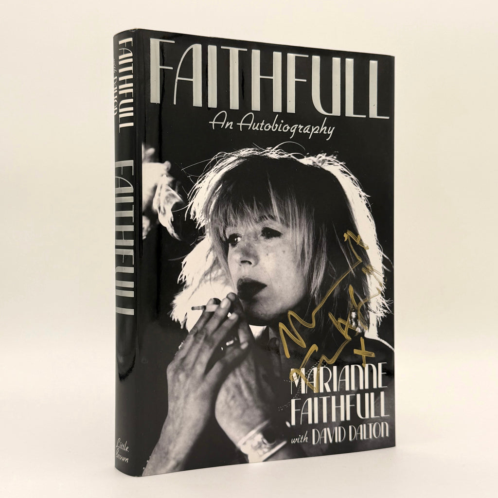 Faithfull: An Autobiography — Signed First Edition by Marianne Faithfull Cedar Leaf Books