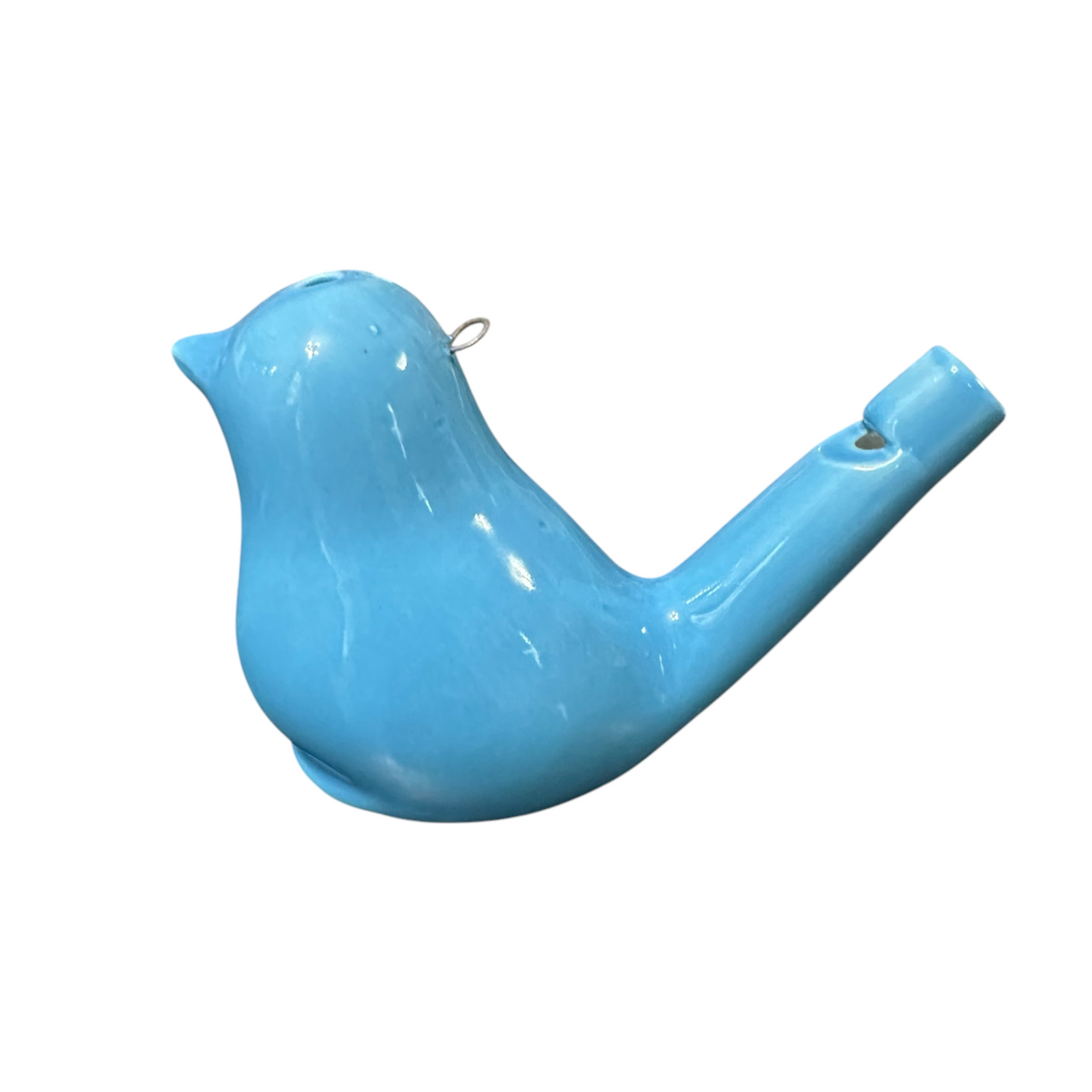 Ceramic Water Whistle Wind Instrument Blue Bird Music Frog Co