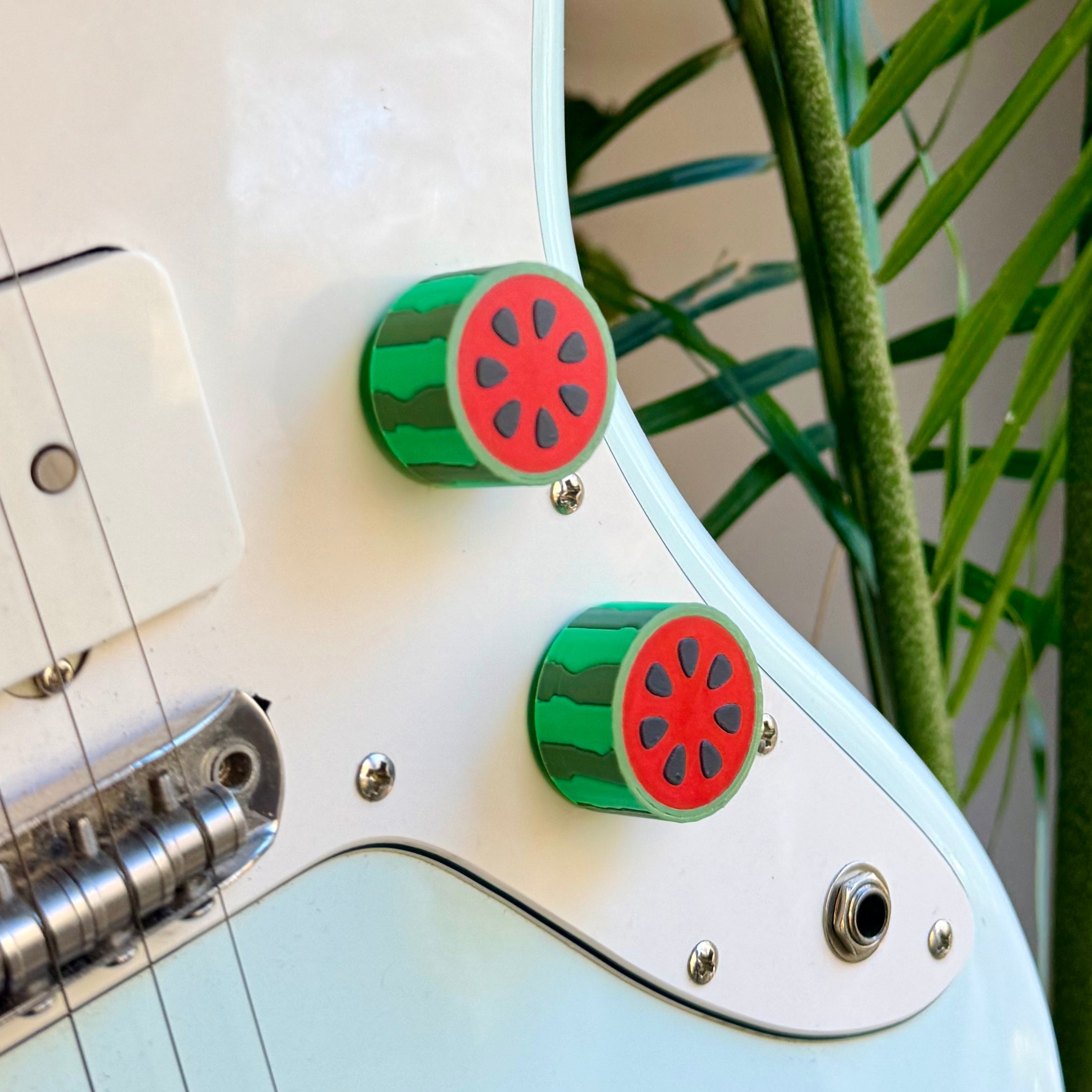 Watermelon Guitar Knob Twist Tone