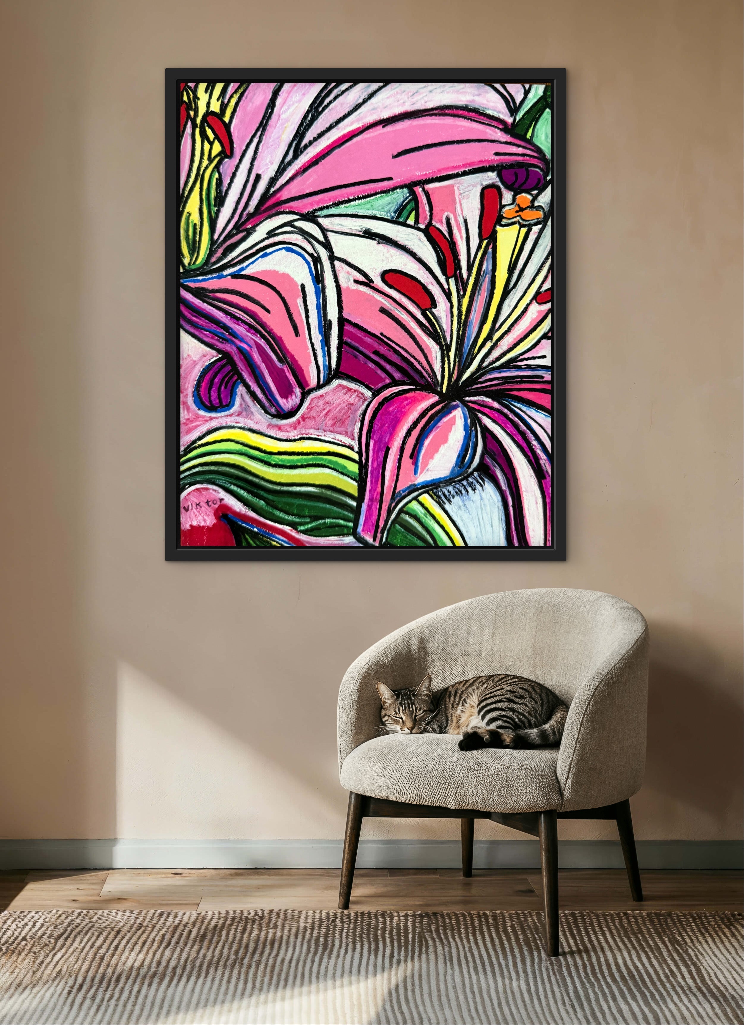 Lily's Whisper - Art Prints Vichy's Art
