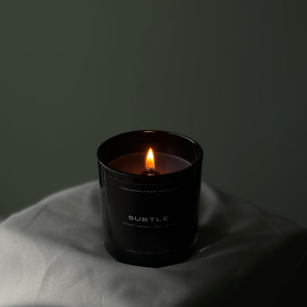 A SUBTLE CANDLE Predominantly Black