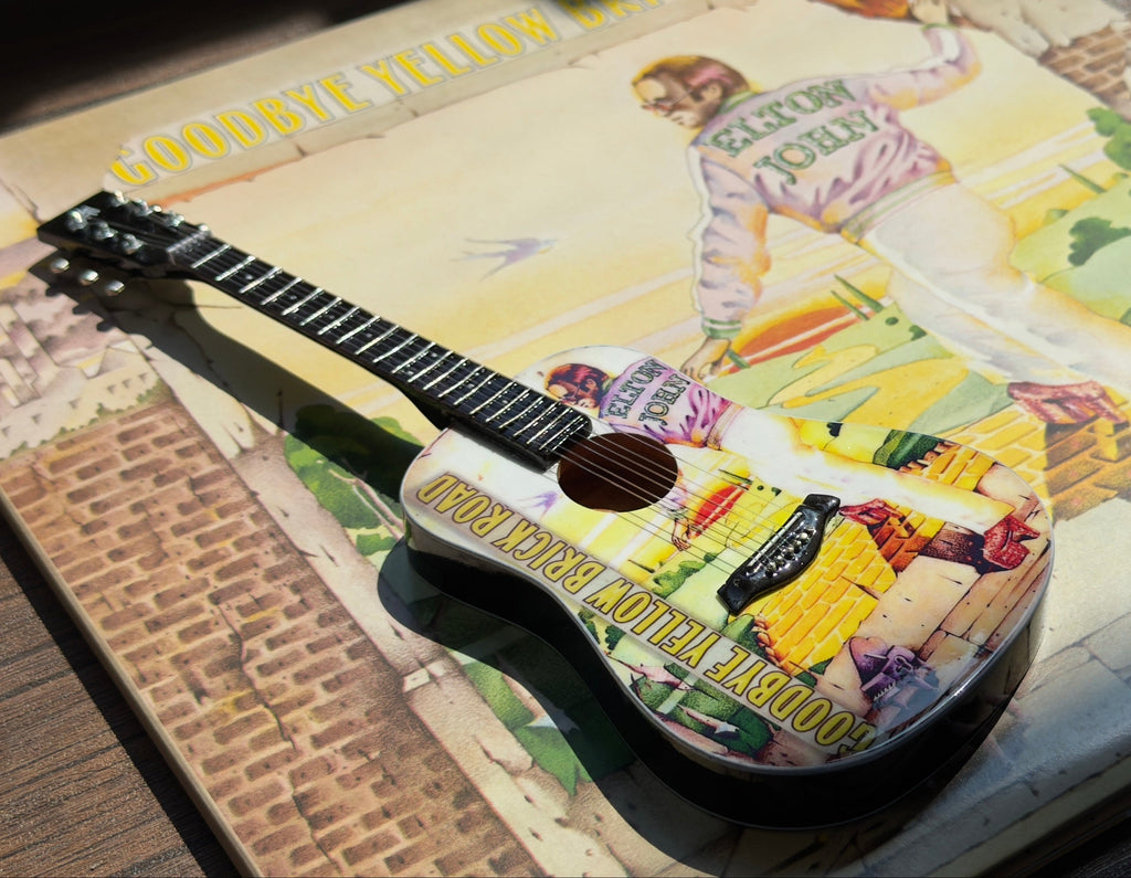 Goodbye Yellow Brick Road Miniature Guitar The Mini Axe