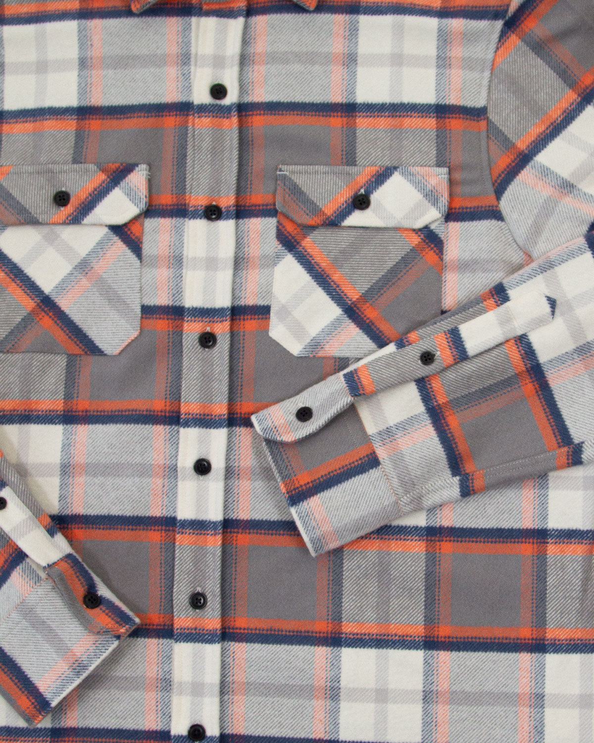 Grand Flannel, Plaid Salmon MuskOx Flannels