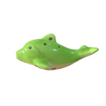Ceramic Dolphin Ocarina Green Music Frog Co