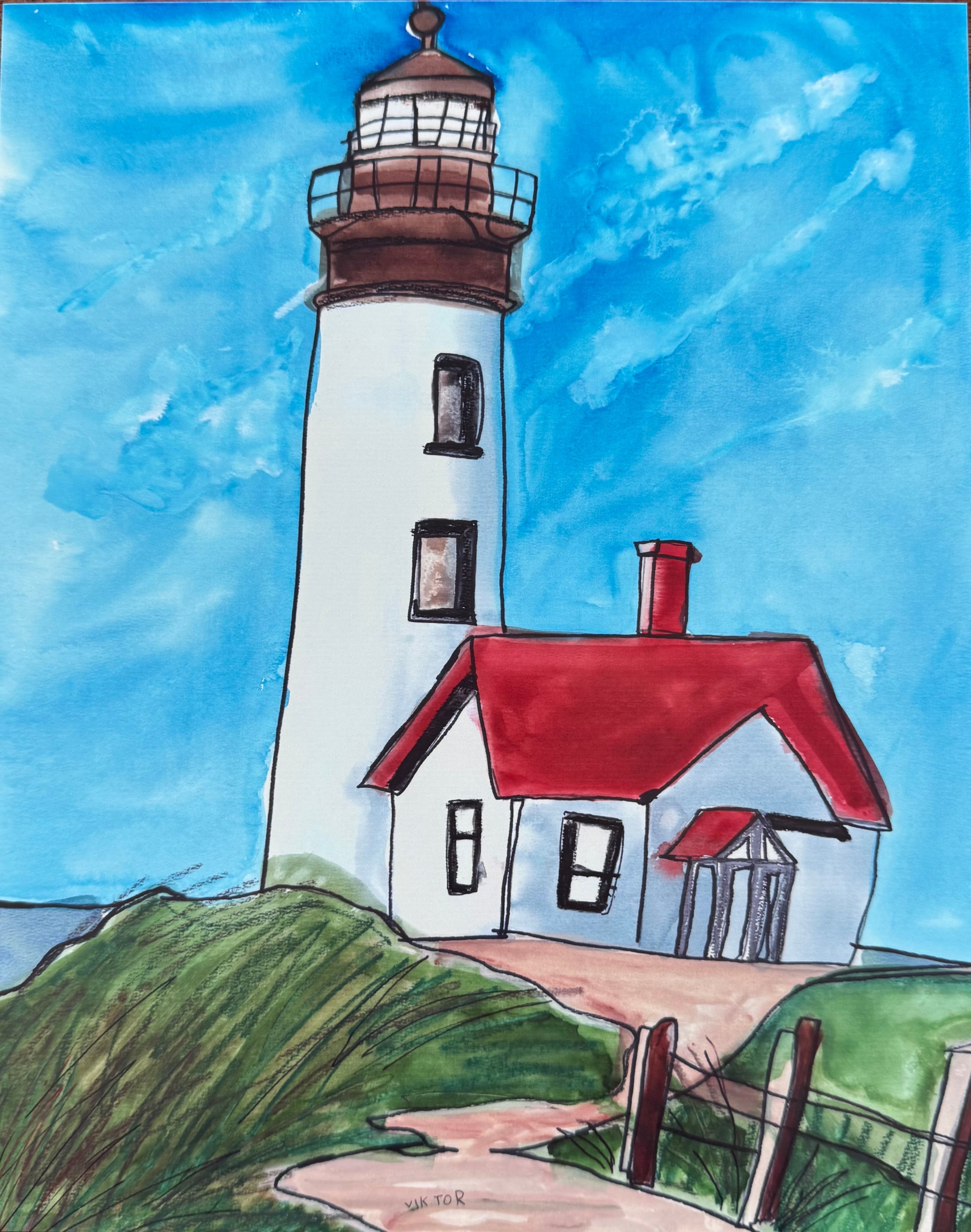 Lighthouse V - Art Prints Vichy's Art