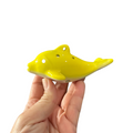 Ceramic Dolphin Ocarina Yellow Music Frog Co