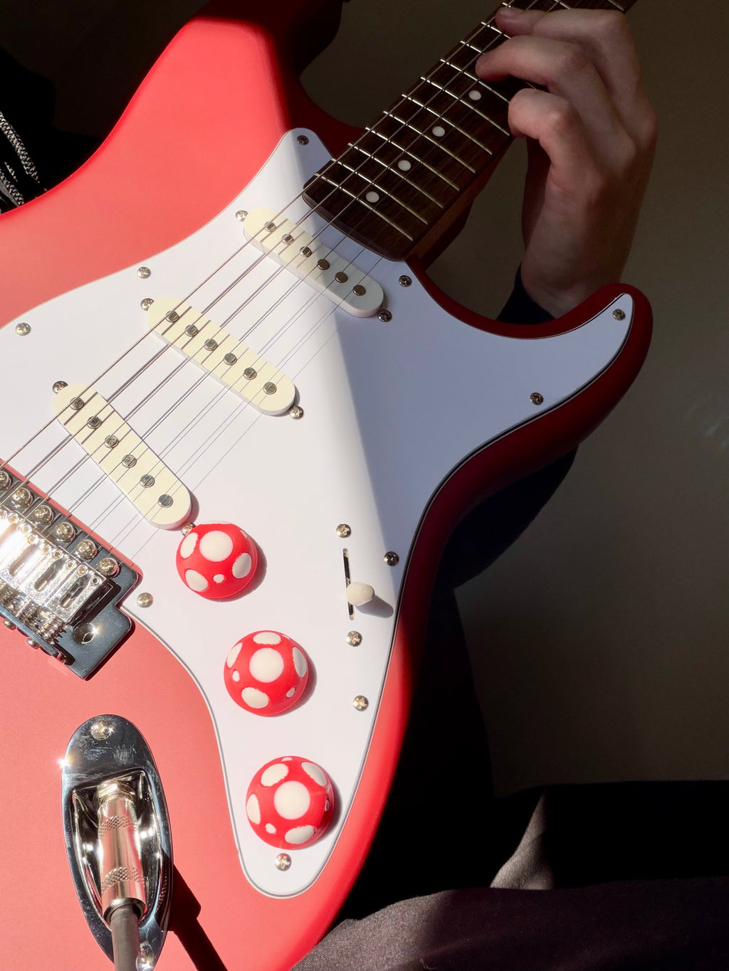 Mushroom Guitar Knob Twist Tone