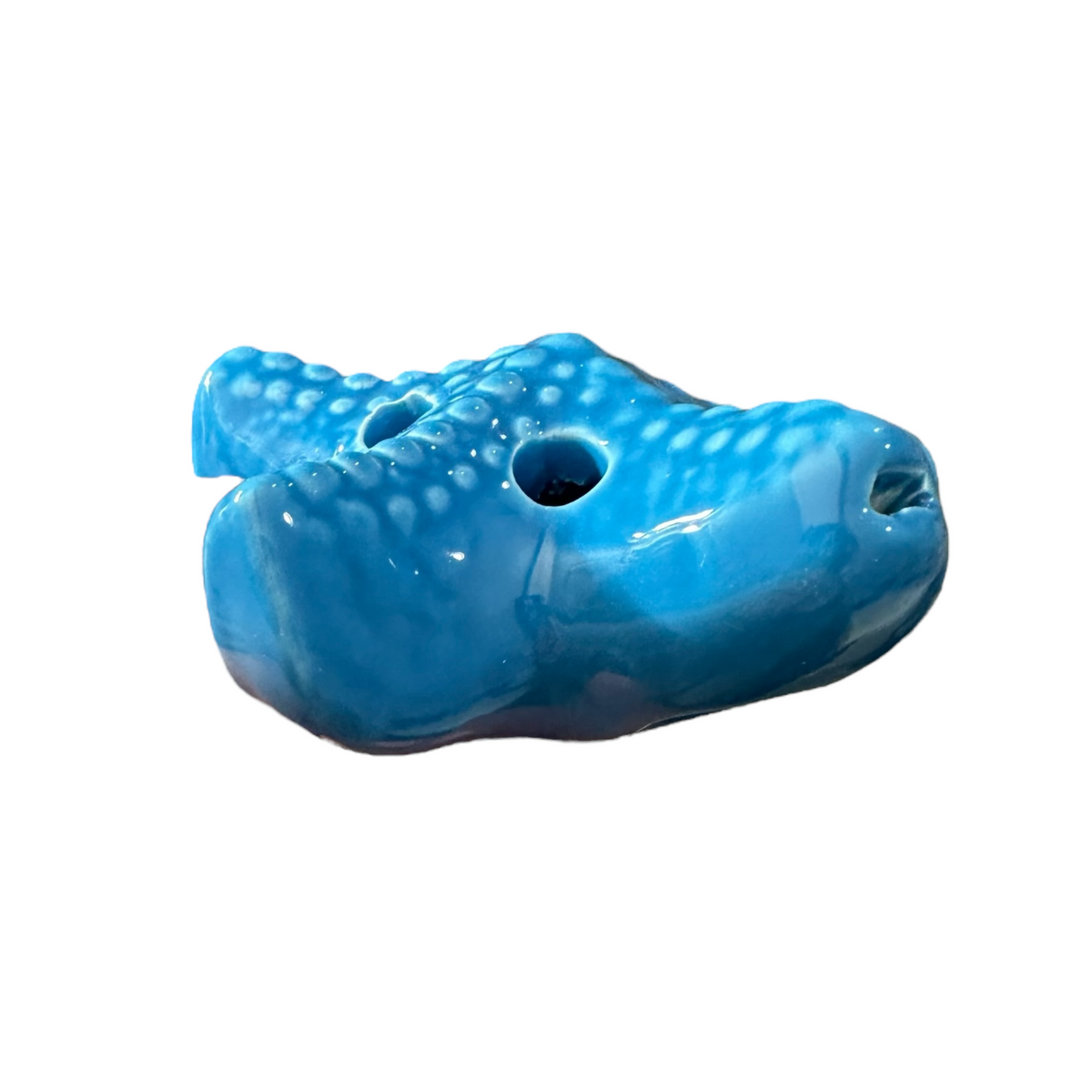Ceramic Starfish Ocarina Blue Music Frog Co