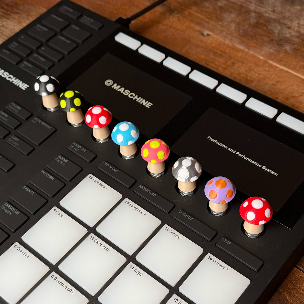 4-Pack Mushroom Knob Twist Tone