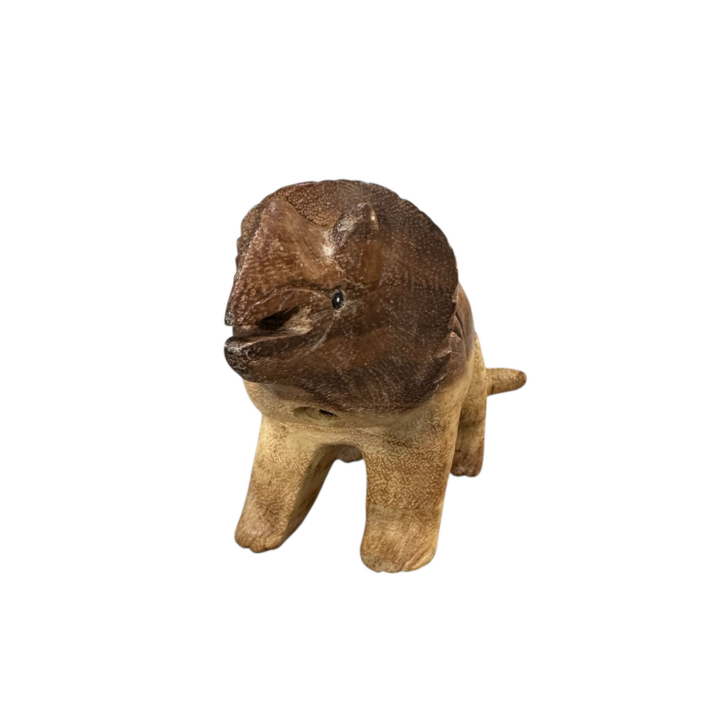 Wooden Musical Tri Dinosaur Whistle Instrument Music Frog Co