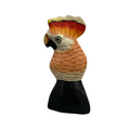 Wooden Parrot Decoration figurine (Orange) Music Frog Co