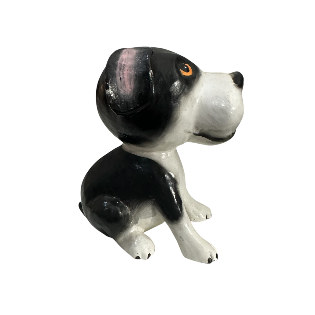 Hand painted Wood Lovely dog lover Decoration Figurine (Terrier) Music Frog Co