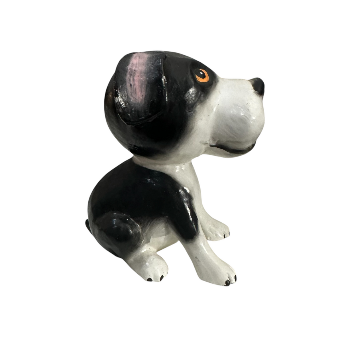 Hand painted Wood Lovely dog lover Decoration Figurine (Terrier) Music Frog Co