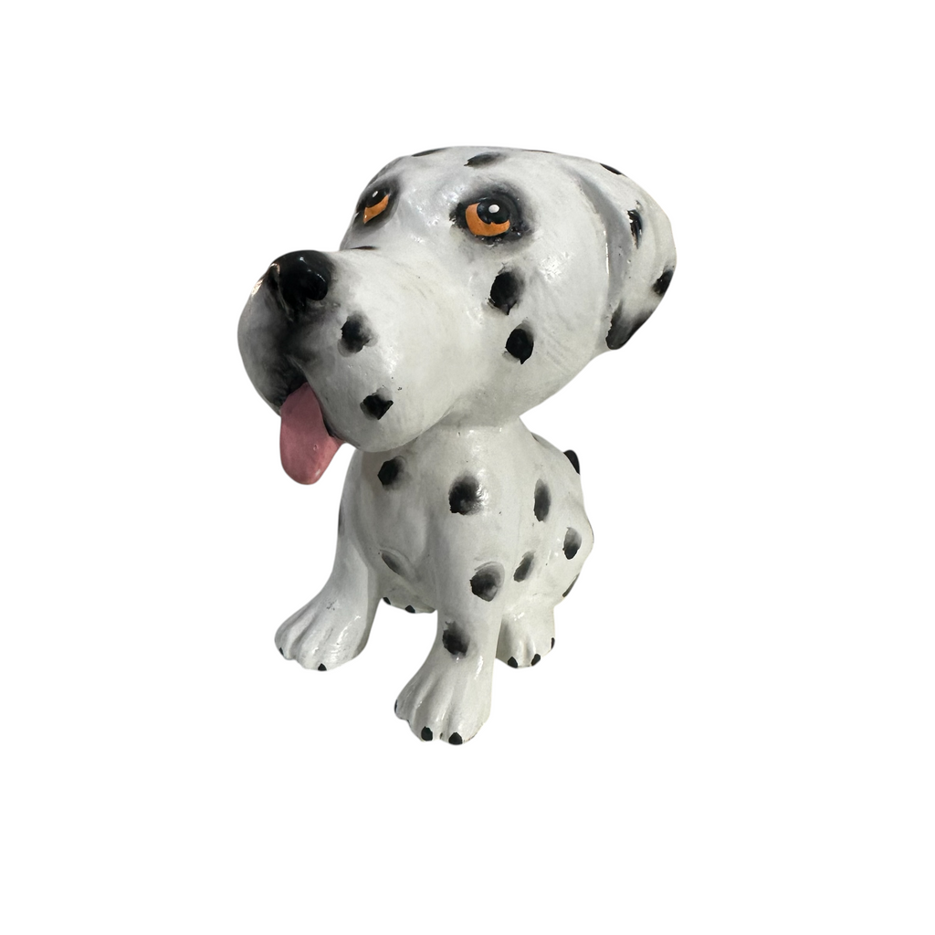 Hand painted Wood Lovely dog lover Decoration Figurine (Dalmatian) Music Frog Co