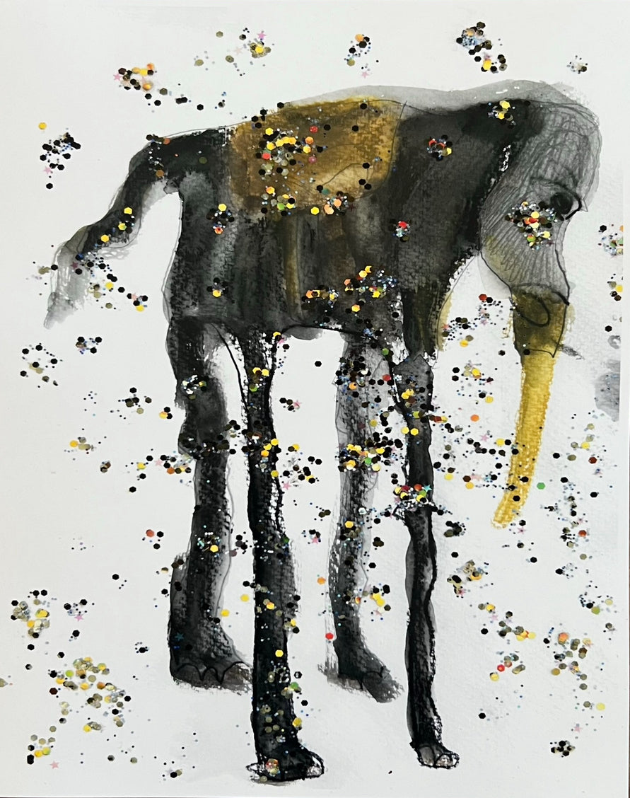 Elephant (Dali Style) - Art Prints Vichy's Art