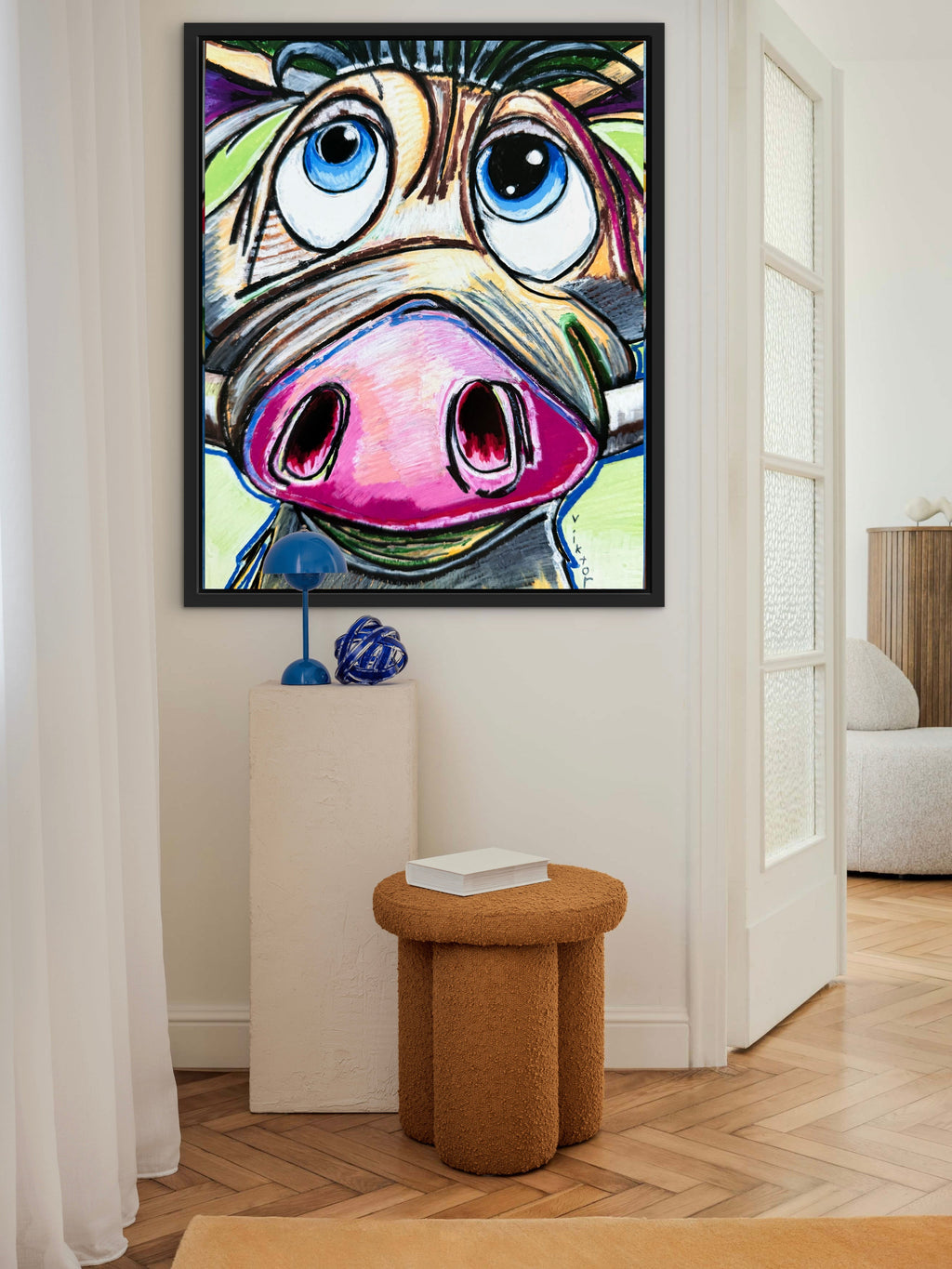 Whimsy Boar - Art Prints Vichy's Art