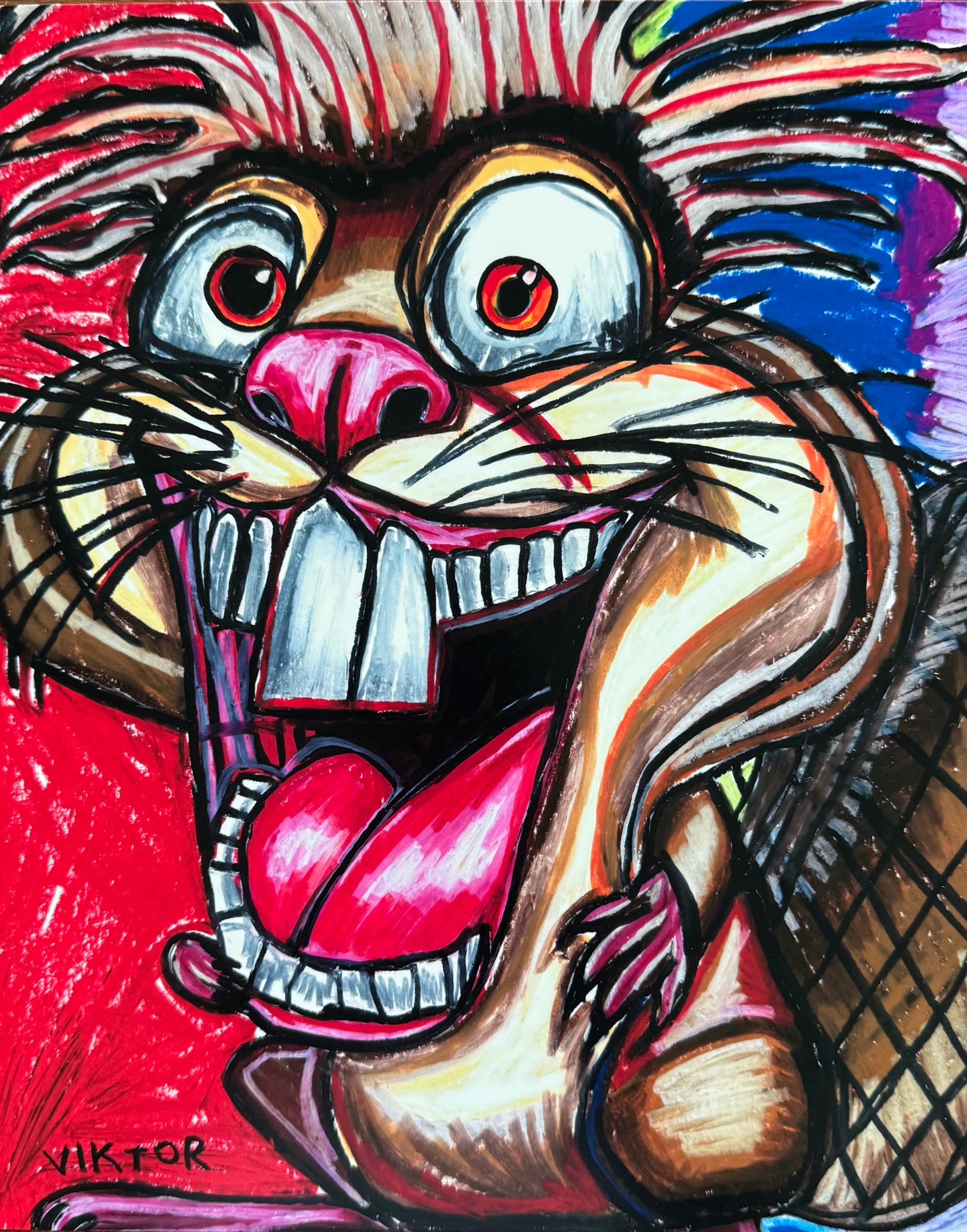 Beaver - Art Prints Vichy's Art