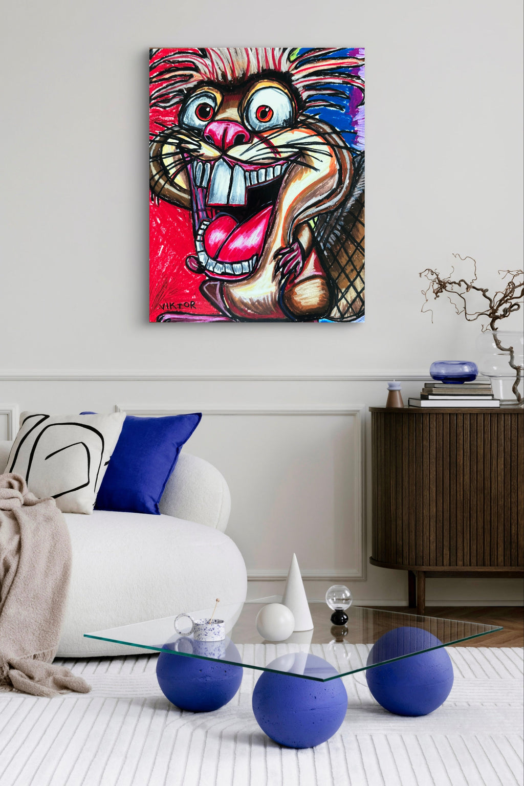 Beaver - Art Prints Vichy's Art
