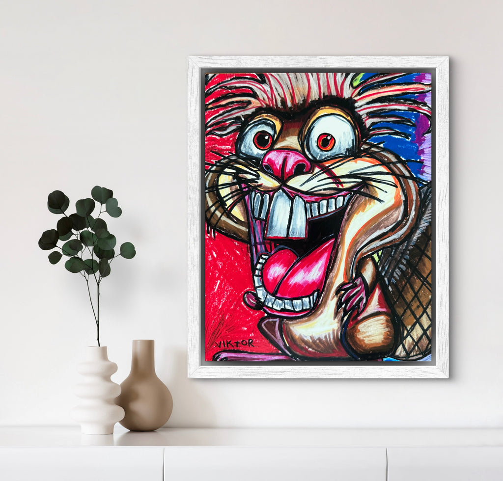Beaver - Art Prints Vichy's Art