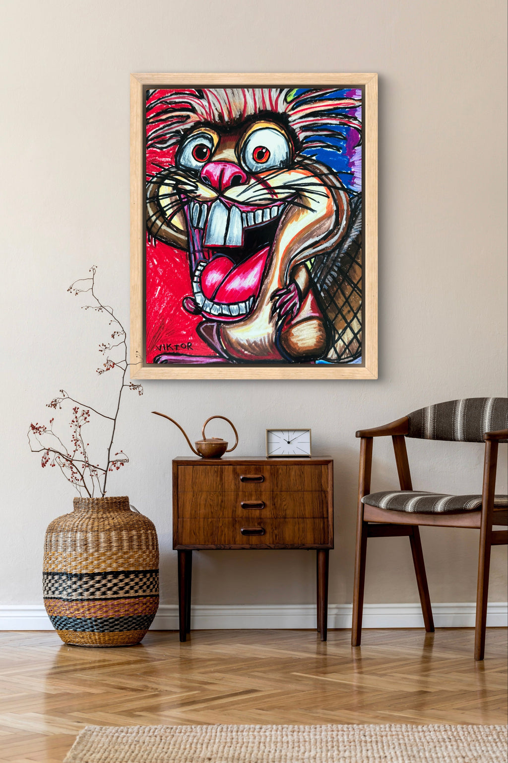 Beaver - Art Prints Vichy's Art