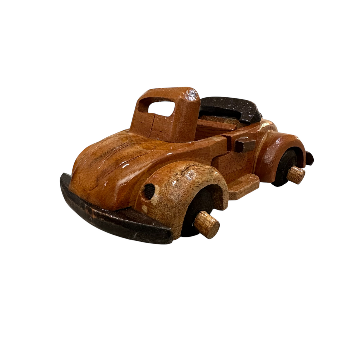 Wooden Convertible Car Decoration Music Frog Co