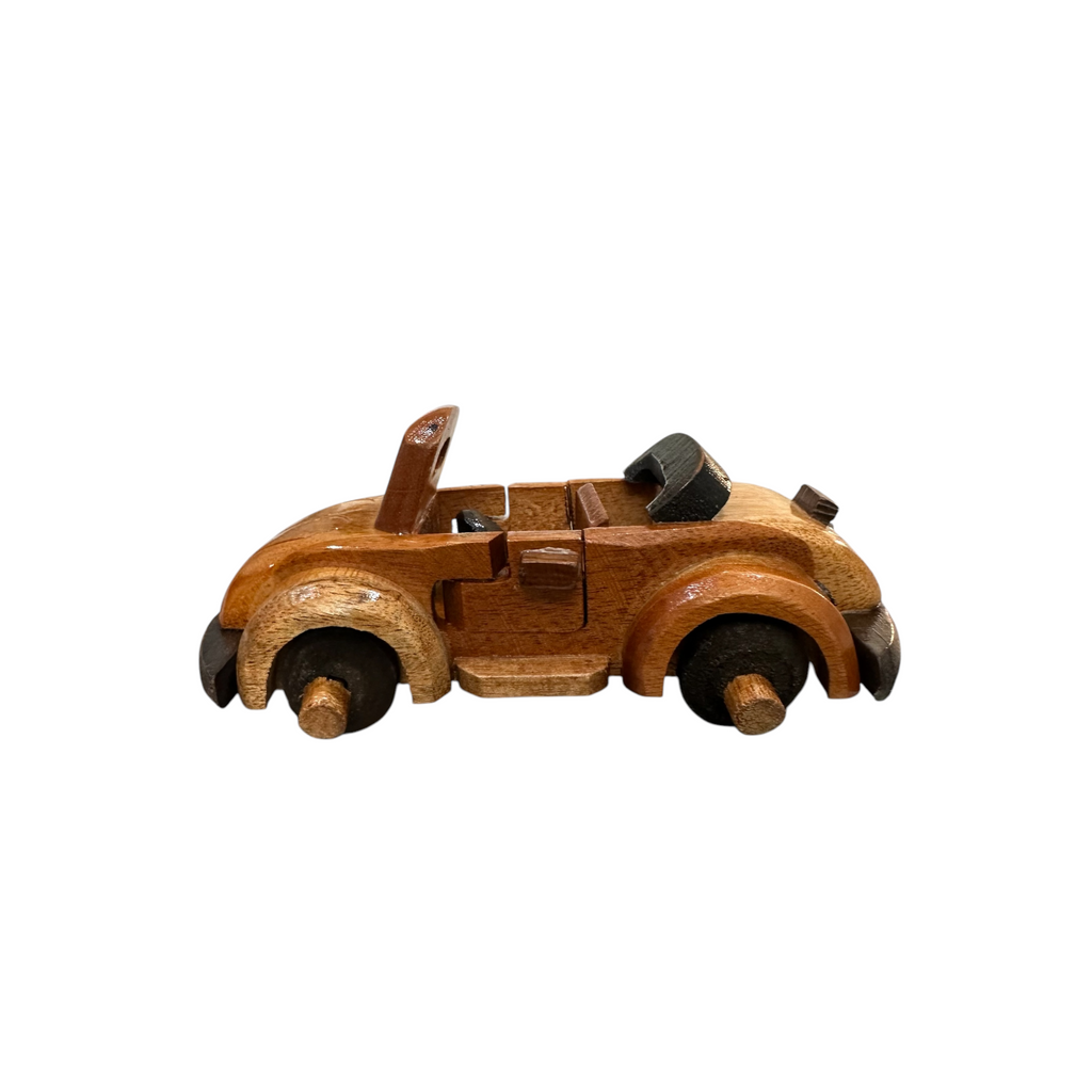 Wooden Convertible Car Decoration Music Frog Co