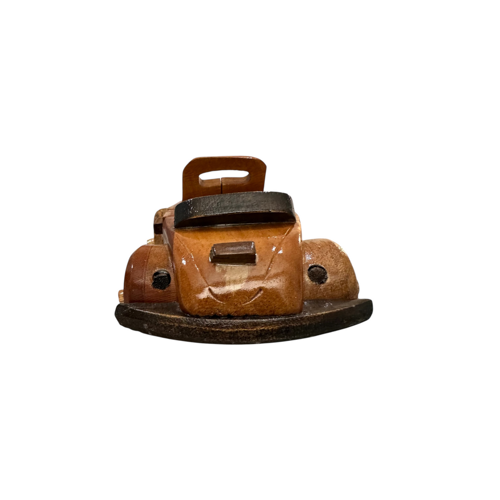 Wooden Convertible Car Decoration Music Frog Co