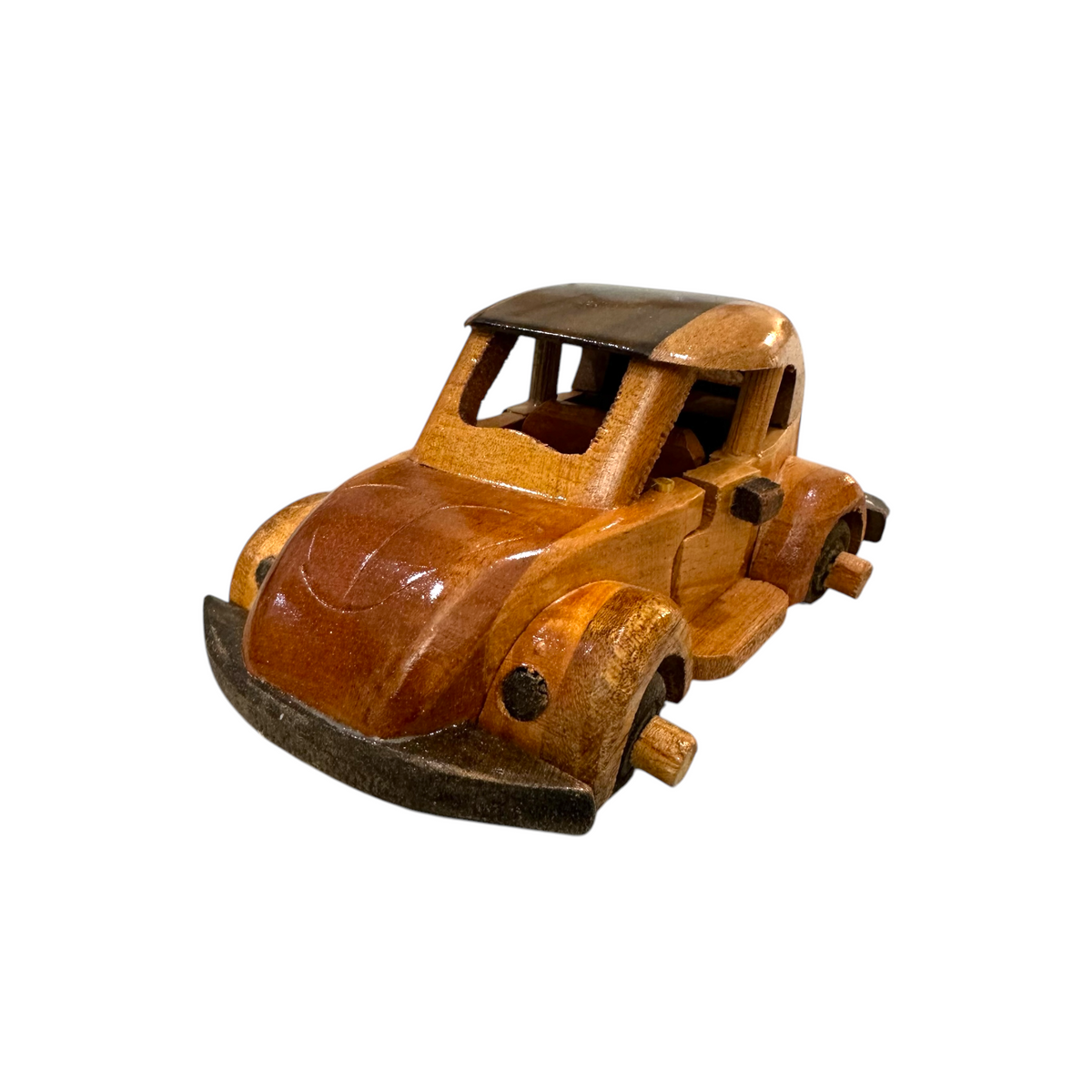 Wooden Beetle Car Decoration Music Frog Co