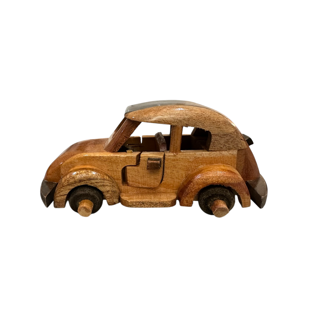 Wooden Beetle Car Decoration Music Frog Co