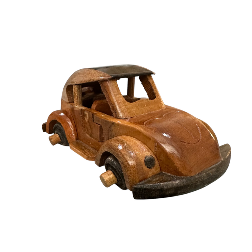 Wooden Beetle Car Decoration Music Frog Co