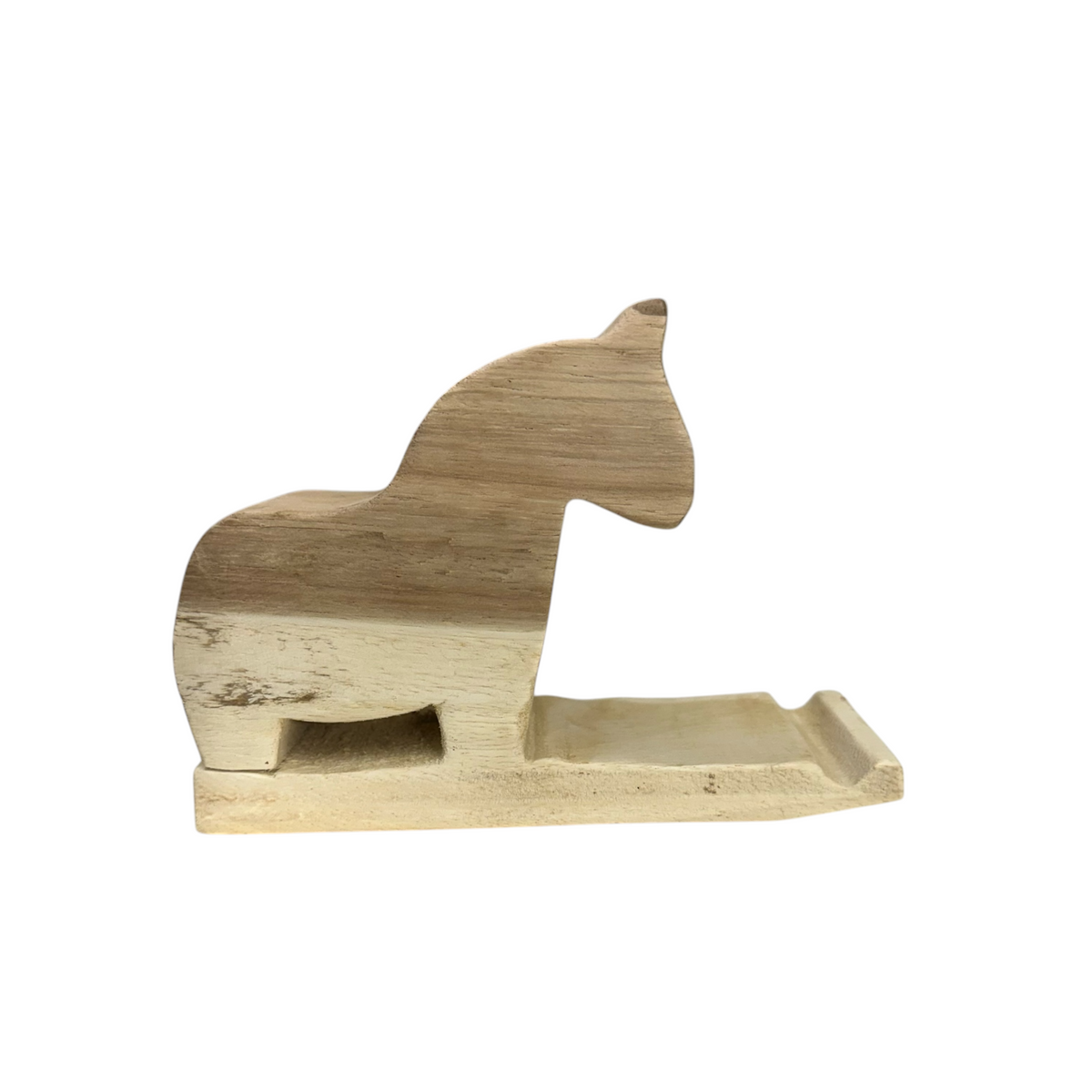 wooden-horse-phone-holder Music Frog Co