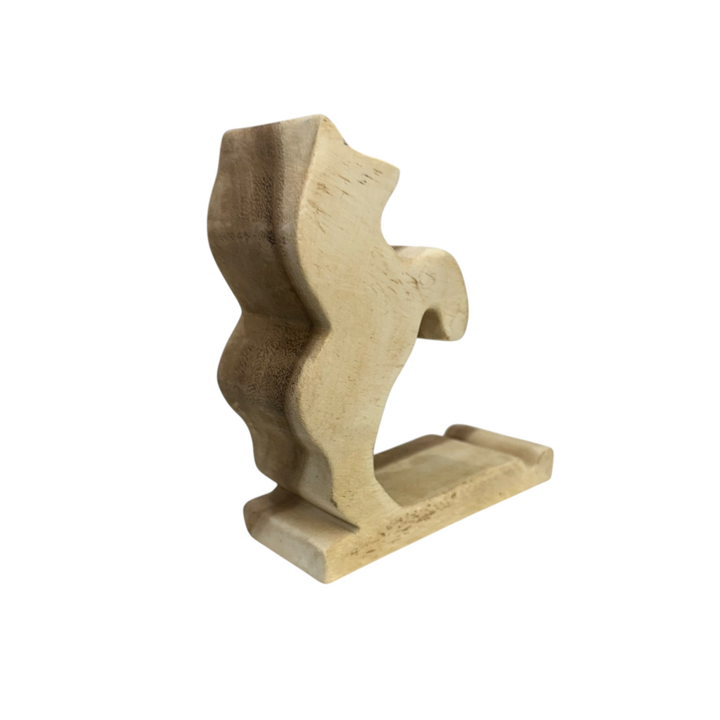 wooden-standing-horse-phone-stand Music Frog Co