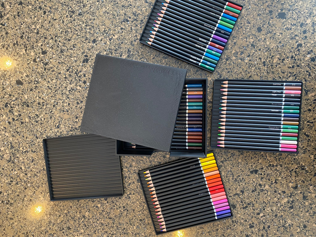 Multiple (5) 18 Colored Pencil Storage Caddy Y-Axis Printing LLC