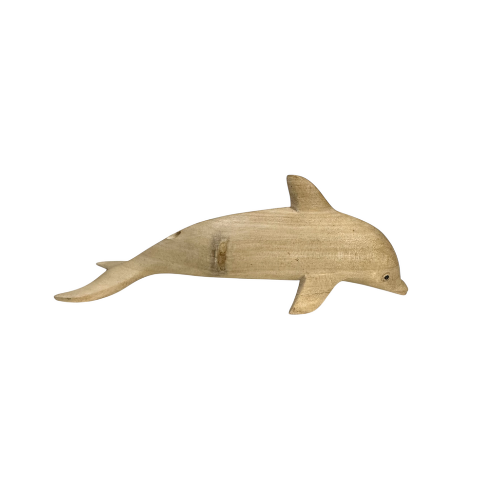 Wooden Musical Whistle Dolphin Music Frog Co